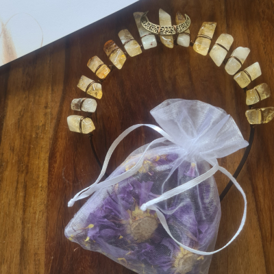 Blauer Lotus als Ritual
