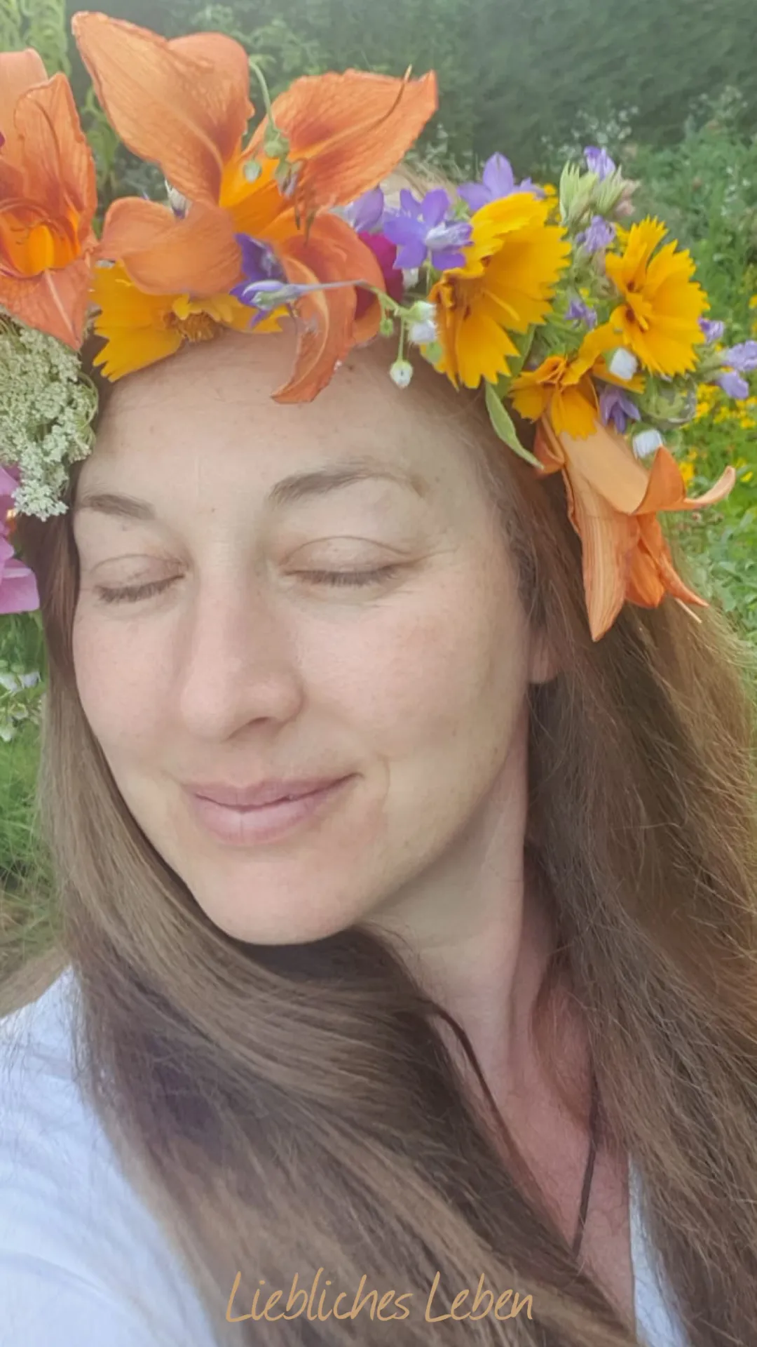 Meike bei der Sommersonnenwende