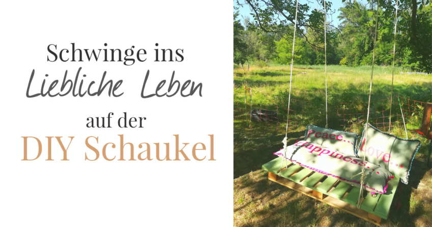 Unsere Liebliche Hang Loose Schaukel! DIY!