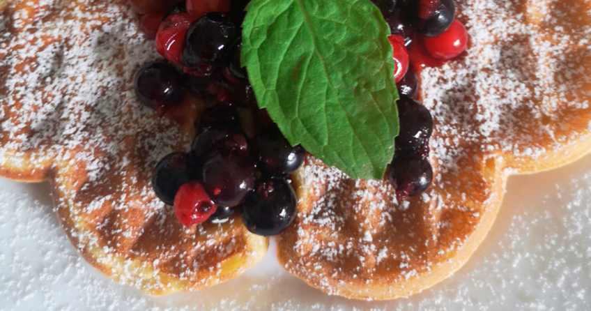 Liebliches Rezept für leckere Waffeln